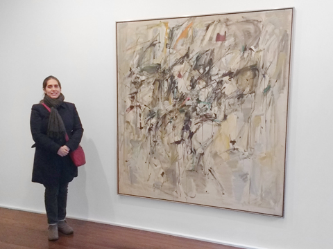 With Joan Mitchell